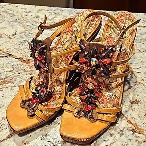 Open Toe heels by ICORA